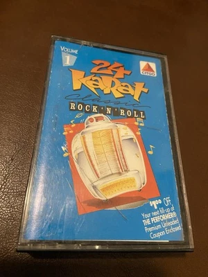 24 Karat Classic Rock N Roll Vol.2 Cassette Tape 1991 BMG Music, CITGO Gas Promo - Image 1 of 2