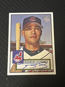 2006 Franklin Gutierrez ##525-FG Topps '52 Signatures Rookie Autograph Cleveland - Picture 1 of 2