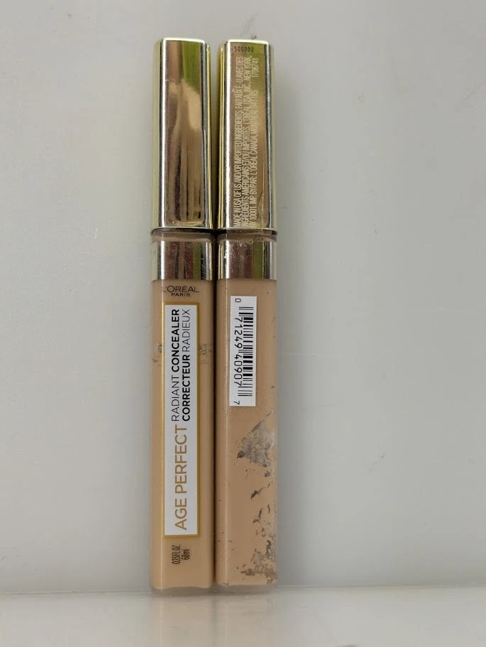Lot of 2 L'Oreal Paris Age Perfect Radiant Concealer (0.23oz/6.8mL) 235-Sand - Image 1 of 4