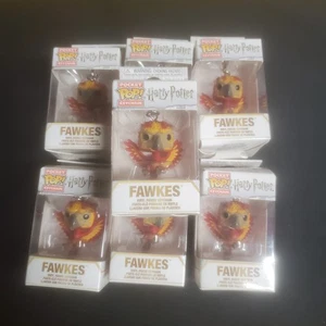 Funko Pop! Pocket Keychain - Harry Potter Fawkes - 2019 NIB - Picture 1 of 6