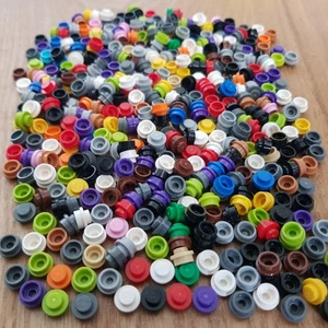 LEGO 4073 Round 1x1 Stud - Mixed Bundle Joblot - 50g / Approx. 400 Studs - Picture 1 of 3