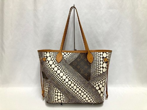 LOUIS VUITTON（LV） Borsa a tracolla Louis Vuitton M40684 punto zucca mai completa MM Yayoi Kusama tote bag