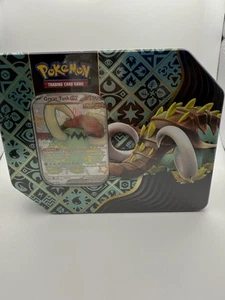 Pokémon Scarlet and Violet Great Tusk ex Paldean Fates Tin - Brand New - Picture 1 of 3