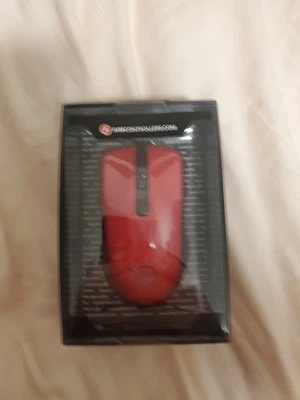 WOW!! Aim Red Soft Touch RGB Mouse - Image 1 of 4