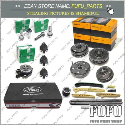 Ajustadores de árbol de levas OEM + Kit de cadena de distribución para Mercedes-Benz W164 W211 W221 W203 Foto 1 de 4