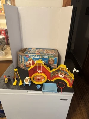 Vintage 1977 Hasbro Weeble Wobble Circus Big Top Tent Set  - Image 1 of 4