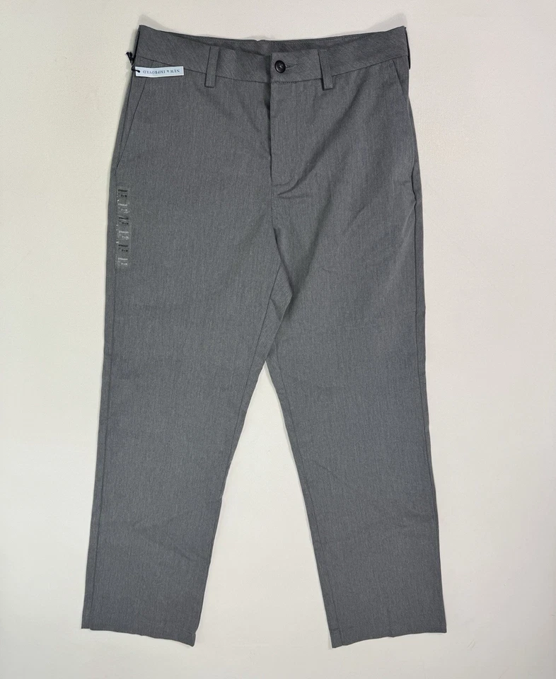 Croft & Barrow Easy Care Khaki Pants Men’s 31x30 (31x29) Grey NWT Office Casual - Image 1 of 4