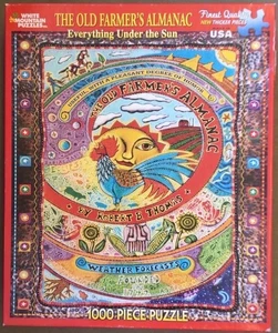 *RAR (2011) White Mountain Puzzle Old Farmer’s Almanac *VOLLSTÄNDIG - Bild 1 von 4