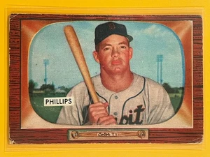 1955 Bowman John Phillips #228 Vintage Baseball Detroit Tigers - Picture 1 of 2