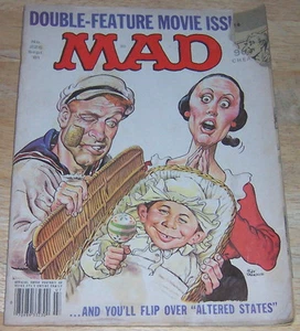 MAD MAGAZINE #225 1981 Popeye Cover S2 - Imagen 1 de 1