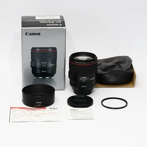 Canon EF 85mm 85 mm f/1.4 L f1.4L IS USM Lens - Excellent and Clean - Picture 1 of 8