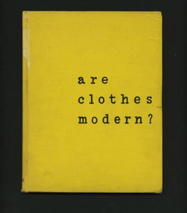 1947 Bernard Rudofsky ARE CLOTHES MODERN? w/ rare 1944 MoMA Members invitation - Picture 1 of 12