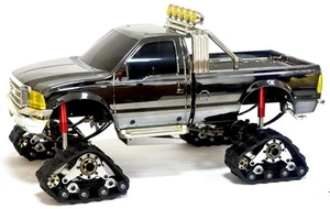New Track set 4pcs for Tamiya High-Lift Ford F350,Toyota Hilux,Tundra Snowmobile - Picture 1 of 3