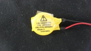 LENOVO CMOS BIOS Battery for ThinkPad Yoga S1 X230S x240S x240 x250 x260 45N5864 - Picture 1 of 2