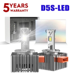 D5S LED Headlight Bulbs High-Low for chevy Silverado 1500 2016-2018 Replace HID - Foto 1 di 14