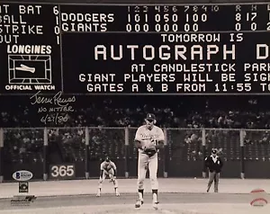 Jerry Reuss Signed Dodgers 11x14 Photo "No Hitter 6/27/80" BAS Beckett B65244 - Picture 1 of 1