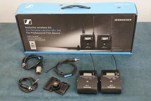 Lot de 2 laveuses sans fil Sennheiser EW 512P G4 MKE - Excellent état - Photo 1/4