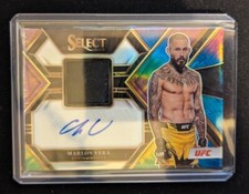 Marlon Vera 5/25 Auto Relic Tie-Dye Autograph Card #AM-MVR 2023 UFC Select