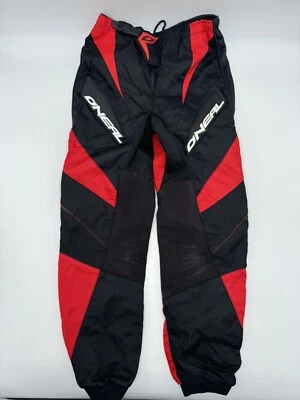 Pantalones rojos vintage de motocross O'Neal Racing serie USA Elements Race Ware talla 30 Foto 1 de 4
