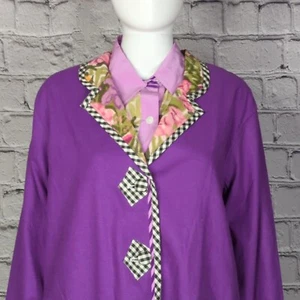 Koos of Course Purple Jacket, Women's Medium, NWT - Picture 1 of 10