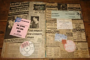 PUNK SCRAPBOOK 76 79 XTC STIFF RODS SPEX SIOUXSIE FEELGOOD RATS VOX 999 ADVERTS - Picture 1 of 12