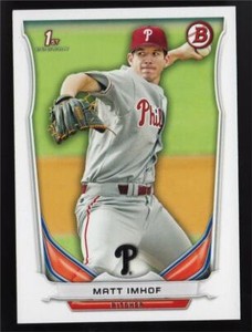 2014 Bowman Draft #DP45 Matt Imhof - NM-MT