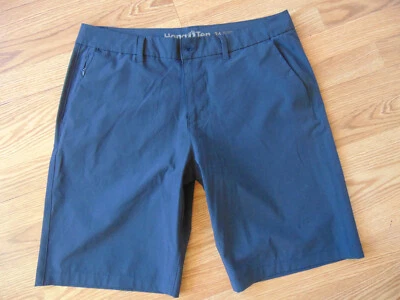 Pantalones Cortos Hang Ten Para Hombres Híbridos Poliéster Elastizados Azul Marino 36 x 11 Frente Plano Nuevos Foto 1 de 4