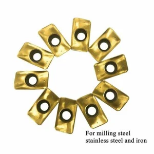 APKT / APMT1135PDER 5320 Carbide Inserts for Steel, Stainless Steel, Cast Iron - Picture 1 of 7