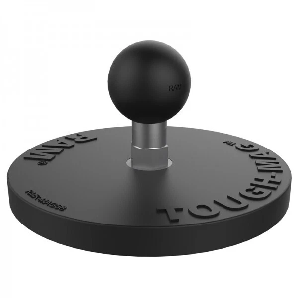 RAM Mount Tough-Mag 88mm Diameter Magnetic Mounting Ball Base RAM-B-MAG88U - Image 1 of 1