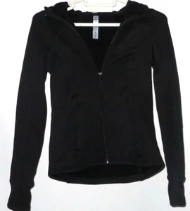 90* Degree Girl Size 10 M Jacket Black ActiveWear  - Picture 1 of 9