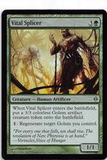 Vital Splicer *FOIL Uncommon* Magic MtG x1 New Phyrexia SP