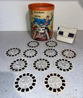 1976 Vintage GAF View Master Good Guys Gift Pack in Original Canister. - Image 1 of 4