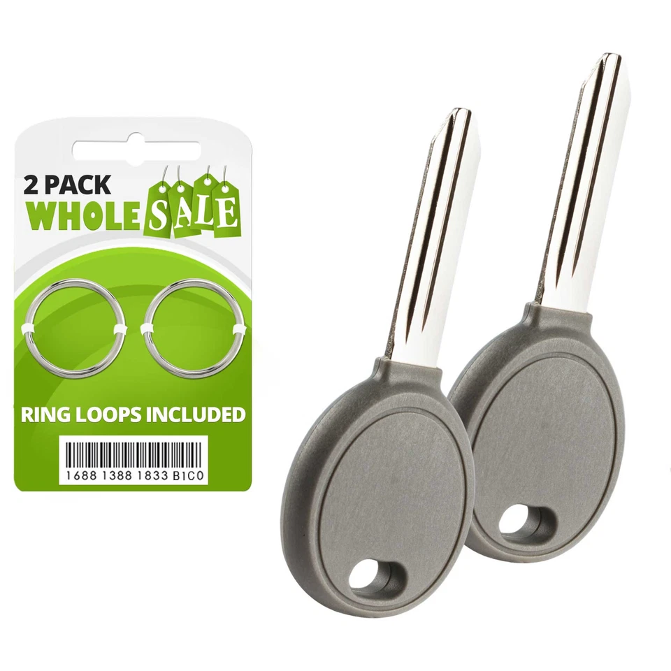 2 Replacement For 2004 2005 2006 2007 Dodge Grand Caravan Transponder Key Foto 1 de 1