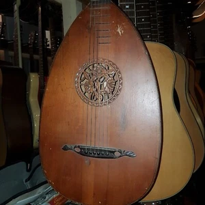 GUITAR LUTE - SCALLOPED - made in GERMANY - Picture 1 of 5