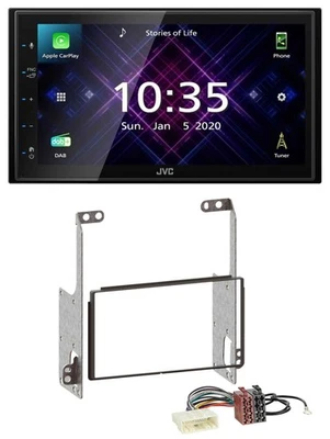 JVC DAB 2DIN MP3 Bluetooth USB Autoradio für Nissan X-Trail 2007-2014 - Bild 1 von 4