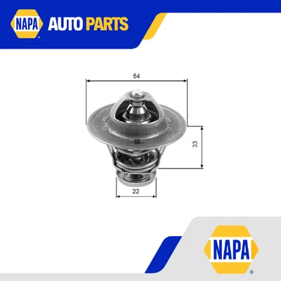 Coolant Thermostat fits VAUXHALL CAVALIER Mk3 1.7D 88 to 95 17TD Gates 1338075 - Image 1 of 4