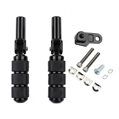 Черные подножки подходят для Harley Davidson Softail Slim FLS 2012-2017 16 - Изображение 1 из 4