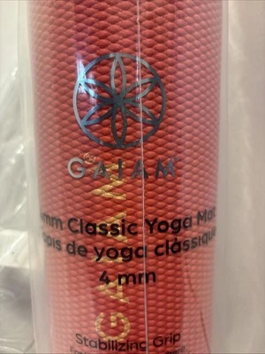 Estera de yoga Gaiam rosa Foto 1 de 4