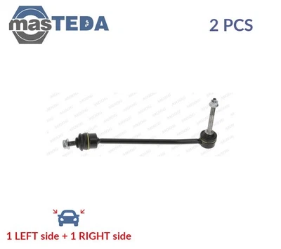 ME-LS-15551 ANTI ROLL BAR STABILISER DROP LINKS PAIR FRONT MOOG 2PCS NEW - Image 1 of 4