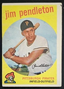 1959 Topps #174 Jim Pendleton Pittsburgh Pirates - Picture 1 of 2