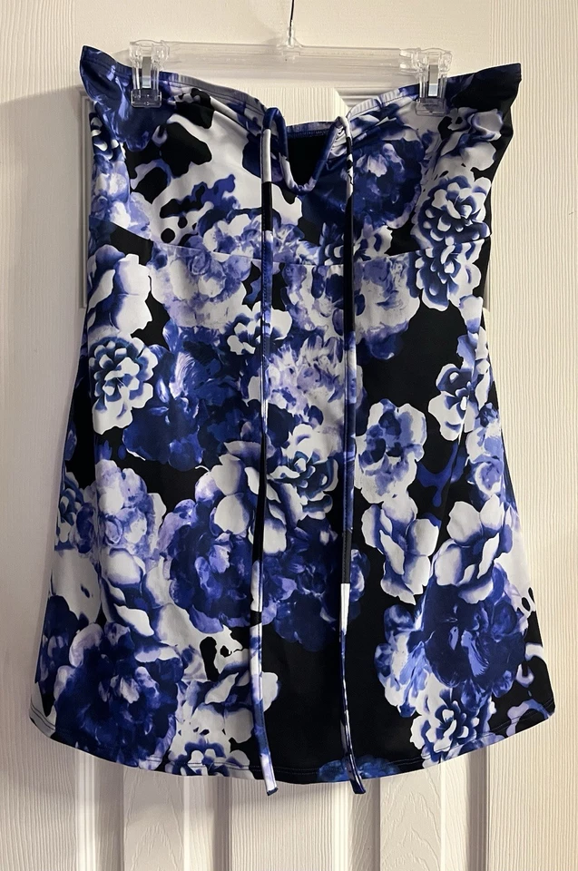 Vestido de baño Fabulous Shape FX estampado púrpura talla 20W Foto 1 de 4