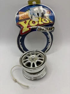 Ja-Ru Super Action Silver Color Yo-Yo! Spinner Rim New in Damaged Package - Picture 1 of 3
