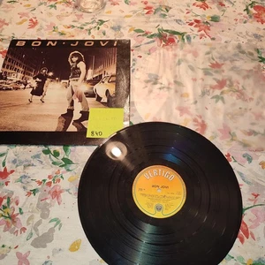 Bon Jovi Self-Titled Vinyl LP Album Record 1st Press UK Vertigo Vg+/vg+ - Picture 1 of 5