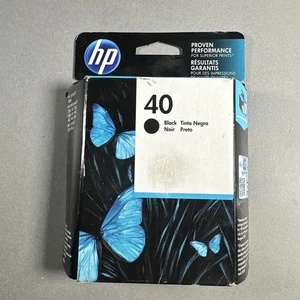 Expired 2012 Genuine HP 40 Black Ink Cartridge 51640A Exp 2014 - Picture 1 of 11