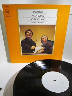 Promo Williams Barenboim Rodrigo - Villa-Lobos - Con De Aranjuez  - UK - 1974 m- - Bild 1 von 4