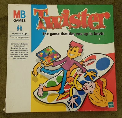 Twister Game in Original Box with Mat, Good condition Family Friends Party Game - Image 1 of 2