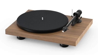 Pro-Ject Debut Carbon EVO Turntable with Sumiko Rainier Cartridge (Satin Walnut) - Image 1 of 4