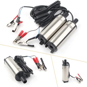 12V/24V Submersible Pump 51mm Water Oil Diesel Fuel Transfer Refueling 33L / min - Picture 1 of 12