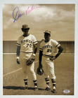 Dave Parker Signed Pittsburgh Pirates w/ Roberto Clemente 11x14 Photo PSA 092