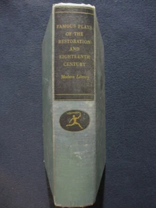 Twelve Famous Plays of the Restoration and Eighteenth Century: [Hardcover] Moo.. - Picture 1 of 7
